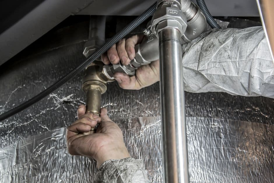 Burst pipe intake