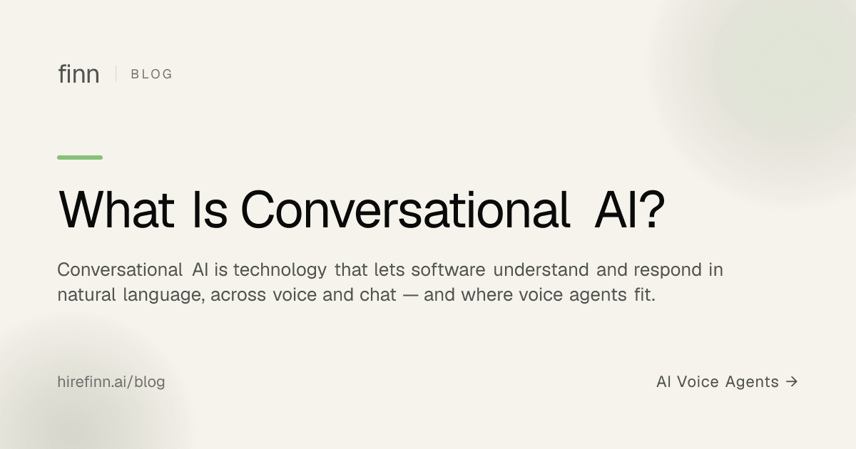 What Is Conversational AI?